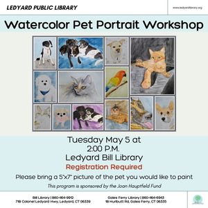 Watercolor Pet Portr